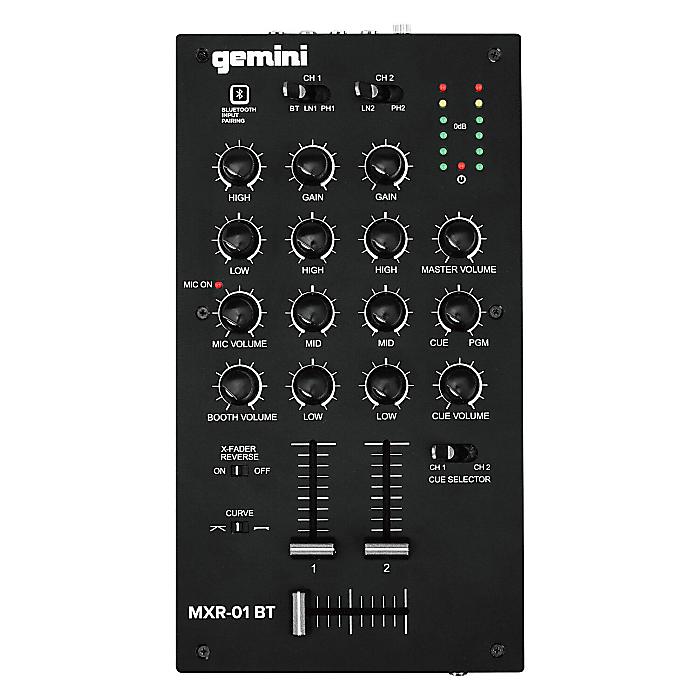 大特典付 Gemini(ジェミナイ) / MXR-01BT - 2チャンネルコンパクトミキサー -【次回納期未定】お正月 セール