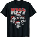 KISS - Detroit Rock Santa T-Shirt（デトロイト ロック サンタTシャツ メンズフリーサイズクリスマス セール