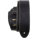 【メール便/送料無料】 Perri's Leathers Ltd(ペリーズ・レザーズ・リミテッド) / ギターストラップ ブラック (BM2-6552) / サ...