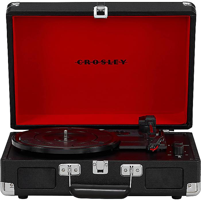 楽天ミュージックハウス フレンズCrosley（クロスレイ） / CR8005F-BK / Bluetooth対応 ポータブル レコードプレイヤー 【輸入品】ブラックレッドハロウィーンセール/ハロウィングッズ