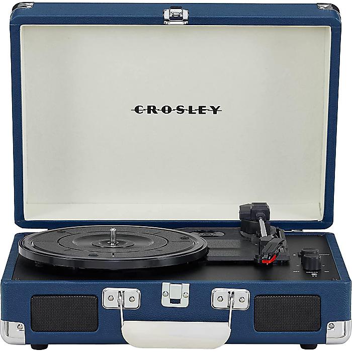 Crosley(クロスレイ) / CR8005F-BL / Bluetooth対応 ポータブル レコードプレイヤー 【輸入品】ブルーハロウィーンセール/ハロウィングッズ