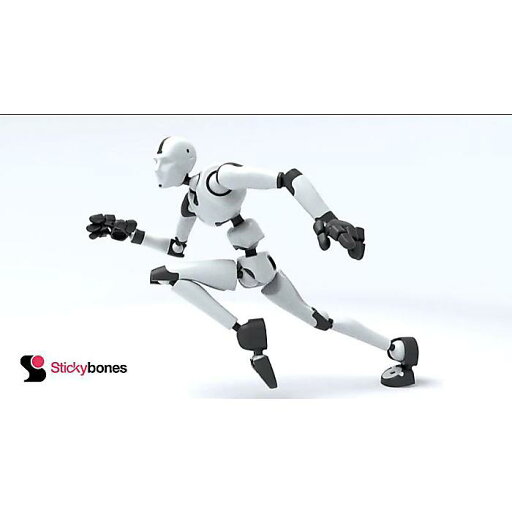 Stickybones(スティッキーボーンズ) / ホワイトフロスト / 精密アート&アニメーションフィギュア Stickybones(スティッキーボーンズ) / ホワイトフロスト / 精密アート&アニメーションフィギュア
