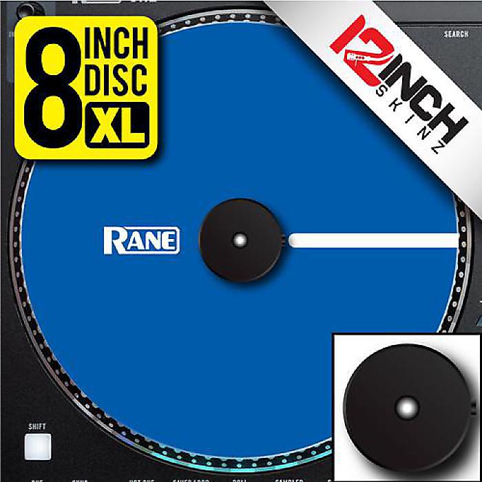 【ブル- / 通常(ディスク)】12inch SKINZ / Control Disc Rane One OEM (SINGLE) - Cue Colors 8" XL / Dot Pattern (Best Grip)新生活応援