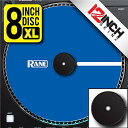 【ブル- / 通常(ディスク)】12inch SKINZ / Control Disc Rane One OEM (SINGLE) - Cue Colors 8 XL / Dot Pattern (Best Grip)新生活応援