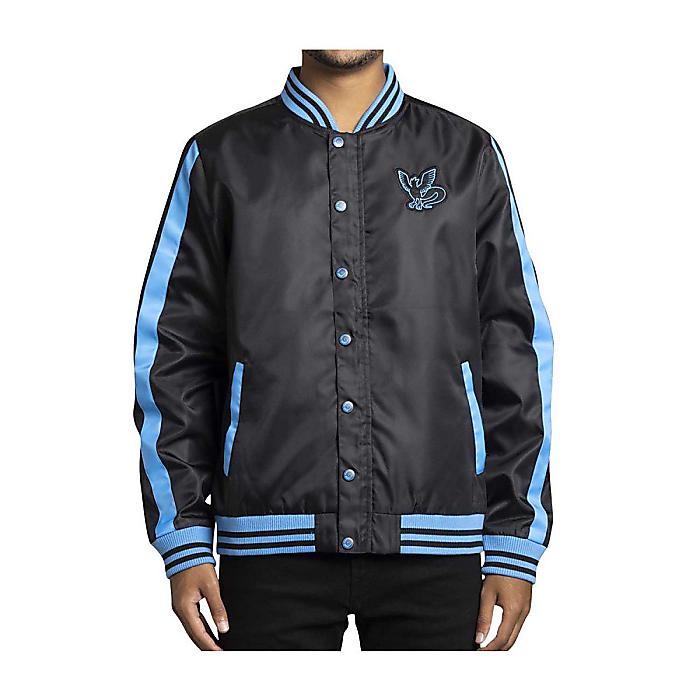 ポケモン フリーザー ジャケット スカジャン (M/大人用) Articuno Pok mon Jackets Black Snap-Down Jacket - Adult / Pokemon Center(ポケモンセンター)クリスマス セール