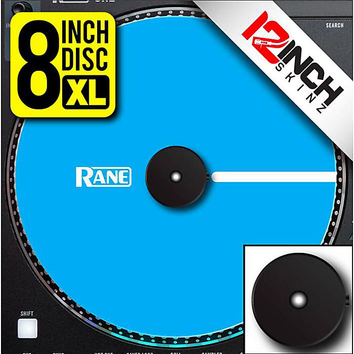 【ライトブルー/スムース】12inch SKINZ / Control Disc Rane One OEM (SINGLE) - Cue Colors 8" XL / None (Smooth Disc)新生活応援