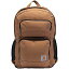 Carhartt(カーハート) /27L Single-Compartment Backpack（27リットルサイズ シングルコンパートメントバックパック） Carhartt Brown新生活応援