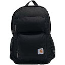 Carhartt(カーハート) /27L Single-Compartment Backpack（27リットルサイズ シングルコンパートメントバックパック） ブラック新生活応援