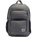 Carhartt(カーハート) /27L Single-Compartment Backpack（27リットルサイズ シングルコンパートメントバックパック） Grey新生活応援