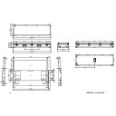 ARMOR(アルモア) 製特注KRONOS2-88LS専用ハードケース - KORG(コルグ) / HC-KRONOS2-88LS代替品新生活応援