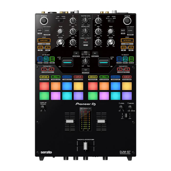 Pioneer DJ(ѥ˥) / DJM-S7 Serato DVSrekordbox DVSб DJߥ/Pioneer DJM-S7 WHT/BLK 