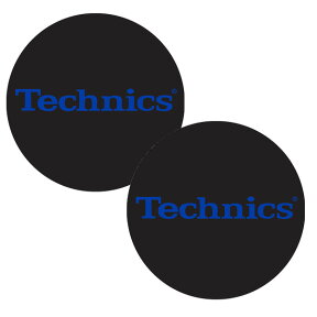 Technics(テクニクス) / Slipmats (Electric Blue) スリップマット (2枚/1ペア)新生活応援