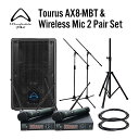 大特典付 【超お得PAセット】Tourus AX8-MBT & Wireless Mic 2 Pair Set -数量限定品-ハロウィーンセール/ハロウィングッ...