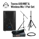 大特典付 【超お得PAセット】Tourus AX8-MBT & Wireless Mic 1 Pair Set -数量限定品-夏休みセール