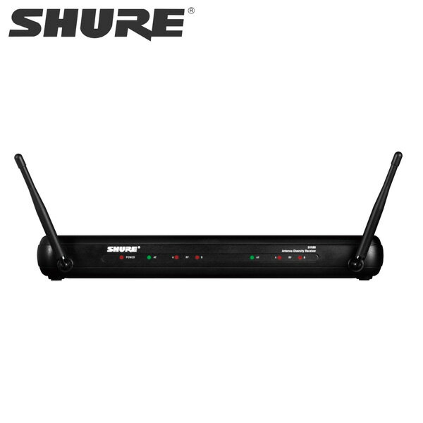 Shure(シュアー) / SVX88 - デュアルチャンネル受信機 - 【単品モデル】ワイヤレスレシーバー(受信機) 2chのみ合計8ch対応新生活応援