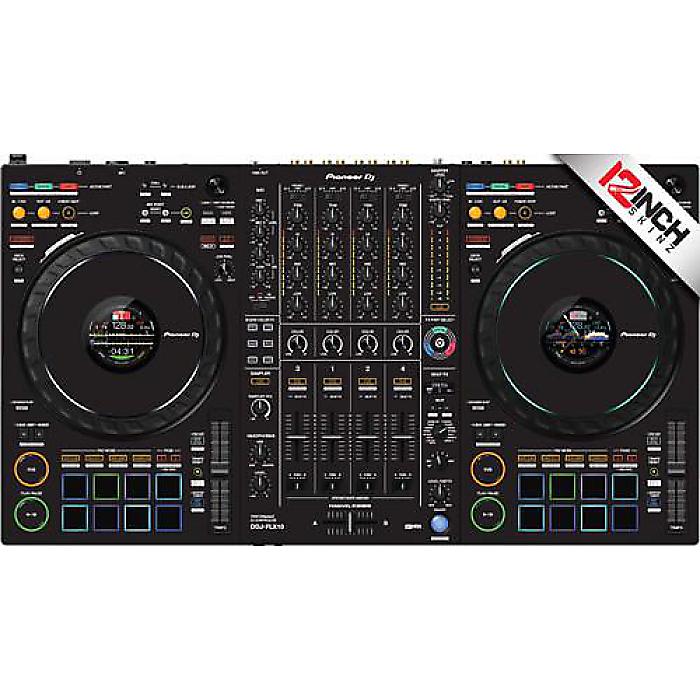 【ブラック】12inch SKINZ / Pioneer DDJ-FLX10 Skinz - Colors【black】夏休みセール