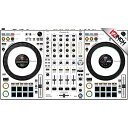 【ホワイト/グレイ】12inch SKINZ / Pioneer DDJ-FLX10 Skinz - Colors【White/Gray】