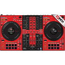 【レッド/ブラック】12inch SKINZ / Pioneer DDJ-FLX10 Skinz - Colors【RED/BLACK】