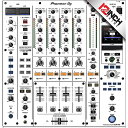 12inch SKINZ / DJM-A9 Skinz (ホワイト/ブラック) 【DJM-A9用 マグネットタイプスキン】