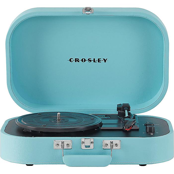 Crosley(クロスレイ) / CR8009B-TU / (ターコイズ) / Bluetooth対応 ポータブル レコードプレイヤーハロウィーンセール/ハロウィングッズ