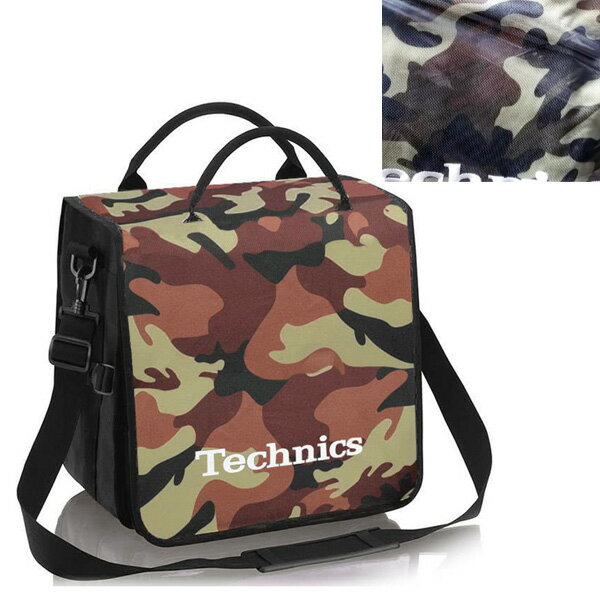 Technics / BackBag (Camouflage Brown) 【レコード約60枚収納可】 レコードバッグ 【テクニクス】ハロウィーンセール/ハロウィングッズ