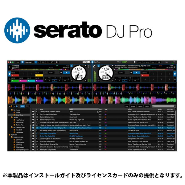 【メール便／送料無料】 【メール納品】SERATO(セラート) / Serato DJ Pro -  ...