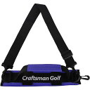 Craftsman Golf / ミニゴルフキャリーバッグ サイズ調節可能なショルダーストラップ付き Blue 最大8本収納可能 超軽量ハロウィーンセール/ハロウィングッズ