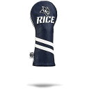 Pins & Aces Rice University Owls Head Cover - NCAA 公式ライセンス品、ツアークオリティのゴルフクラブカバー夏休...
