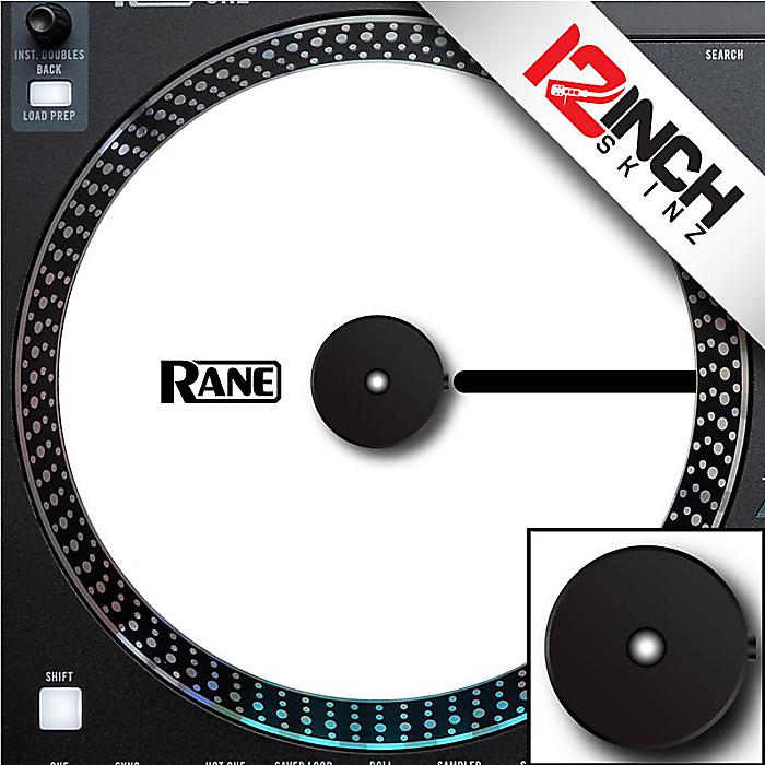 【ホワイト/ドットパターン】12inch SKINZ / Control Disc Rane One OEM (SINGLE) - Cue Colors 7.2