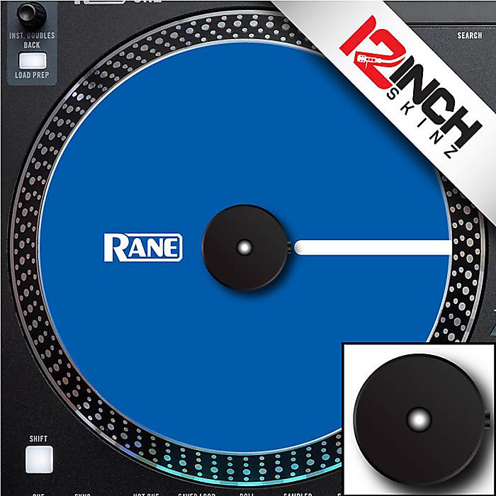 【ブルー/ドットパターン】12inch SKINZ / Control Disc Rane One OEM (SINGLE) - Cue Colors 7.2