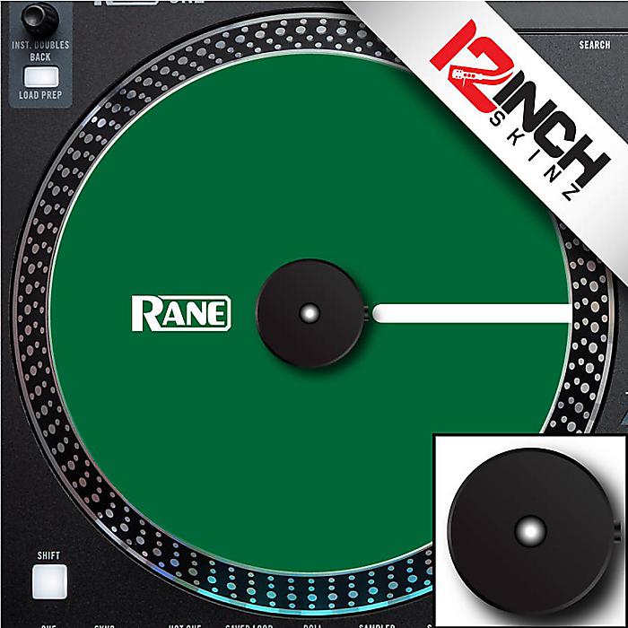 【グリーン/ドットパターン】12inch SKINZ / Control Disc Rane One OEM (SINGLE) - Cue Colors 7.2