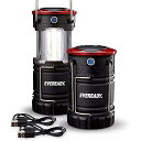 EVEREADY 360 LEDキャンプランタン (2個セット)、折りたたみ式ランタン、頑丈なサバイバルキット、災害、停電のための非常灯、アウトドア用ポータブル...