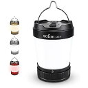 Sofirn LT1S キャンプランタン, 充電可能なランタン, 2700K - 6500K調光可能な光, 赤色光, 500時間のバッテリー寿命,停電時、ハイキ...