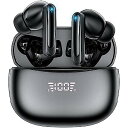 Hyyeosd ワイヤレスイヤホン Bluetooth ヘッドホン 充電ケース付き 60時間再生防水 LEDデジタルディスプレイ マイク付き iPhone An...