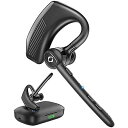 ワイヤレスイヤホン Bluetooth ノイズキャンセリング マイク 180H再生 1000mAhワイヤレス充電ケース LEDディスプレイ夏休みセール