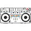 12inch SKINZ / Skinz (WHITE/GRAY) Pioneer DDJ-REV5ѥۥꥹޥ 