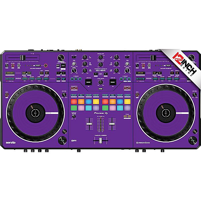 12inch SKINZ / Skinz (PURPLE) 【Pioneer DDJ-REV5用スキン】クリスマス セール