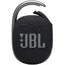 JBL Clip 4 ポータブル ワイヤレス Bluetooth 防水/防塵 スピーカー - ブラック(Renewed)夏休みセール
