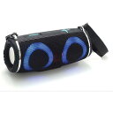 T&G Bluetoothスピーカー - RGBライト搭載の進化したBluetoothワイヤレススピーカー - 肩掛けストラップ付きの防水Bluetoothスピ...