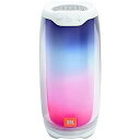 JBL Pulse 4 - ポータブルBluetoothスピーカー、360度LEDライト、強力なサウンドと深いベース、IPX7防水、12時間再生時間、JBL P...
