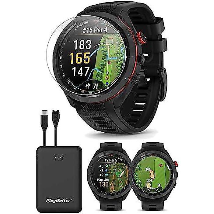 Garmin Approach S70(ガーミンアプローチエスセブンティ) ゴルフGPSウォッチ「ブラック」47mmハロウィーンセール/ハロウィングッズ