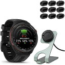 Garmin Approach S70(ガーミンアプローチエス70) ゴルフ用プレミアムGPSウォッチ with 充電スタンド and ポートプロテクターバンド...