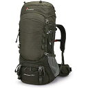 MOUNTAINTOP 山岳トップ 55L ハイキングインターナルフレームバックパック メンズ向け レインカバー付き夏休みセール
