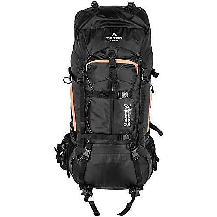 TETON Sports Mountain Adventurer 4000越えの超軽量バックパック（山登り キャンプ 狩猟 旅行 屋外スポーツ向け） 27 x 12 x 10 , ブラック, 65リットルハロウィーンセール/ハロウィングッズ