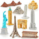 ディーキン20個 エジプト古代玩具ミニチュアミニチュアシティビルディングスマッシュルームエジプト像ピラミッドミイラエジプト玩具ポーラーアニマルリアル風エジプトテ...