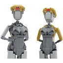 VONADO原子心建築ブロックセット「ツインダンサーズ」2in1アクションフィギュアビルディングトイ人気ゲームキャラクターツインダンサーモデル 775ピースのゲームモデルが好きな男の子と女の子へのおもちゃのギフトクリスマス セール 3