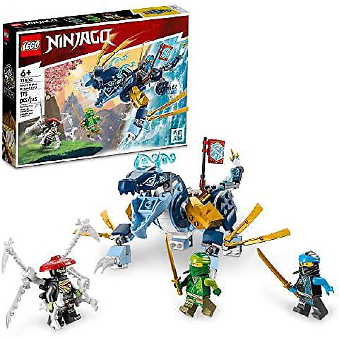 楽天ミュージックハウス フレンズLEGO NINJAGO「ニャーの水のドラゴンEVO 71800」6歳以上向けおもちゃ、神話の生き物フィギュアビルディングセット、忍者アクションバースデーギフトアイデアハロウィーンセール/ハロウィングッズ