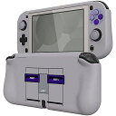 PlayVital ZealProtect: Nintendo Switch Lite用プロテクションケース「クラシックSNESスタイル」ハードシェルエルゴノミックグリップカバー 同梱：スクリーンプロテクター サムグリップキャップ ボタンキャップハロウィーンセール/ハロウィングッズ