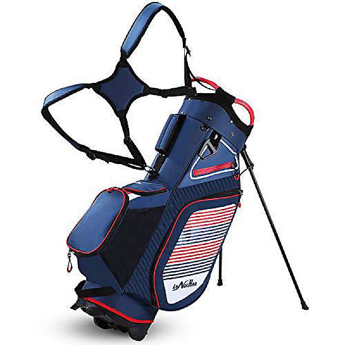 Golf Stand Bag Navy(ゴルフスタンドバッグネイビー) 14分割ゴルフバッグ 6ポンド軽量ポータブルウォーキング/ライディングバッグ ダストカバー、ストラップ付きハロウィーンセール/ハロウィングッズ