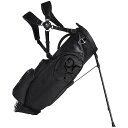 G/Fore Transporter III Carry Stand Golf Bag G4AS22A20 - Onyx - Newハロウィーンセール/ハロウィングッズ